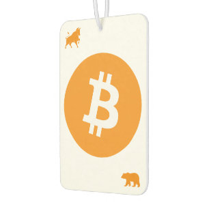 Désodorisant Pour Voiture Bitcoin Car Air Freshener