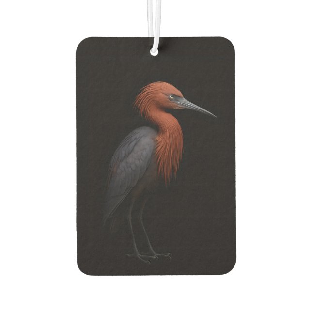 Désodorisant Pour Voiture Black 4 Luxe Car Air Fresheners, Reddish Egret (Dos)