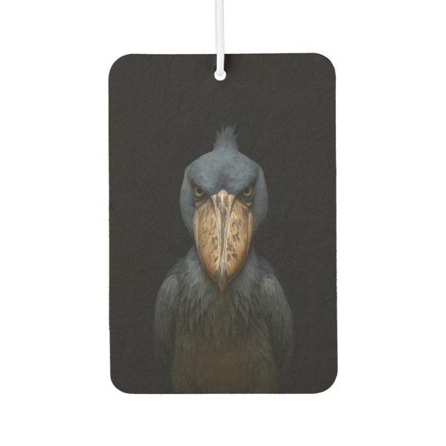Désodorisant Pour Voiture Black 4 Luxe Car Air Fresheners, Shoebill Bird (Devant)