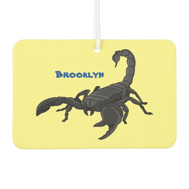 Désodorisant Pour Voiture Black hungry scorpion (Devant)