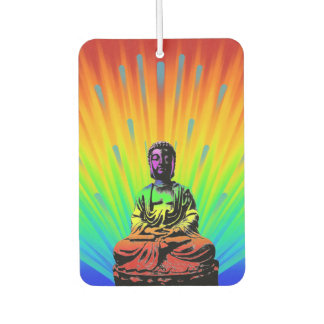 Désodorisant Pour Voiture Bouddha arc-en-ciel