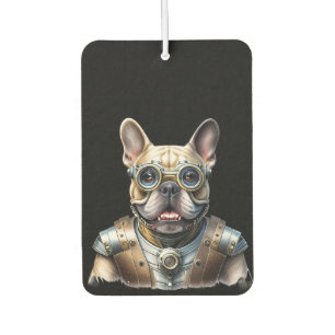 Désodorisant Pour Voiture Bouledogue français robot fête des pères