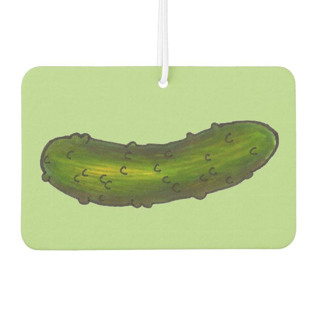 Désodorisant Pour Voiture Brochure verte Kosher Pickles Pickles Pickles (Devant)