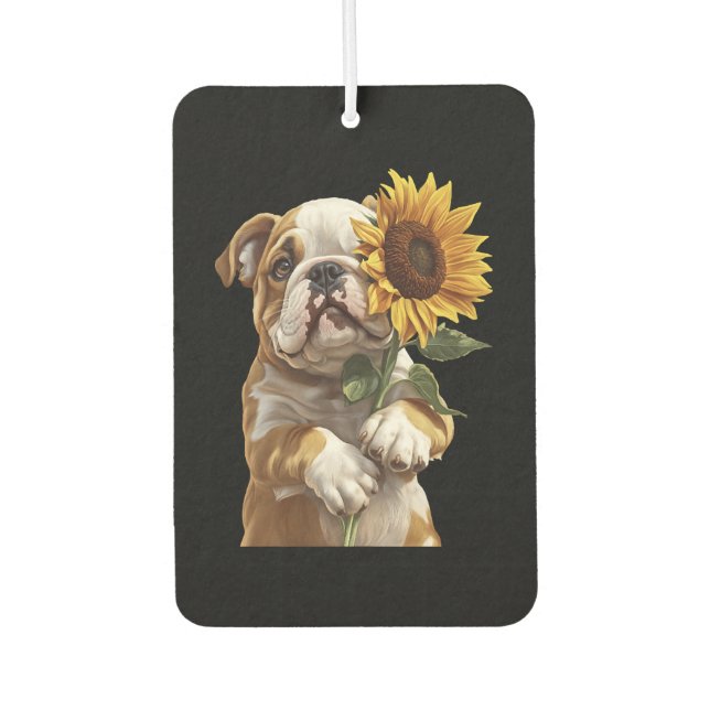 Désodorisant Pour Voiture Bulldog  (Devant)