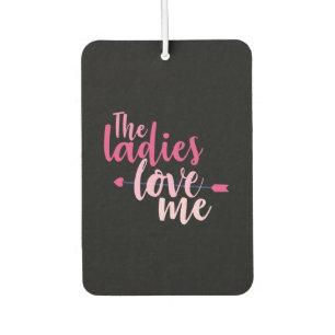 Désodorisant Pour Voiture Cadeau Couple Les Dames M'Aiment