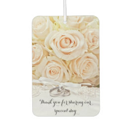 Désodorisant Pour Voiture Cadeau de remerciement de mariage