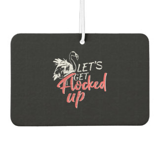 Désodorisant Pour Voiture Cadeau Flamant rose