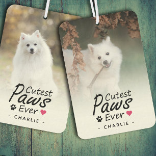 Désodorisant Pour Voiture Cadeau pour amateur de chiens Photo de compagnie A