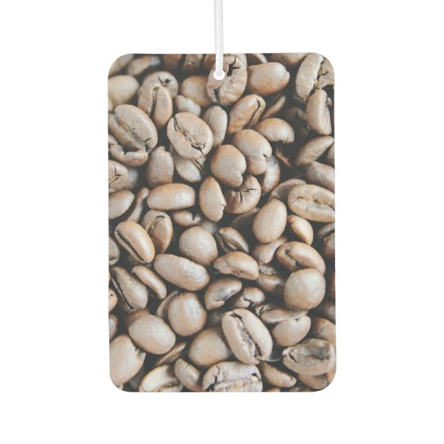 Désodorisant Pour Voiture Café photo personnalisée (Devant)