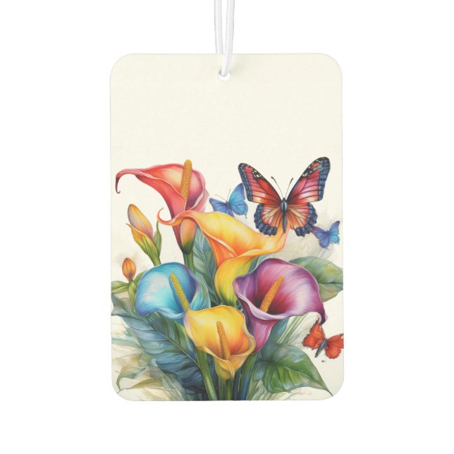 Désodorisant Pour Voiture Calla Lily (Dos)