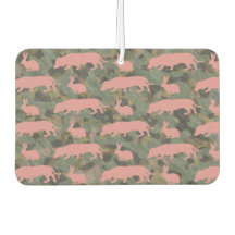 Camo Dachshund & Rabbit