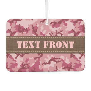 Désodorisant Pour Voiture Camouflage rose