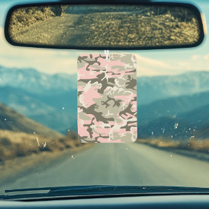 Désodorisant Pour Voiture Camouflage rose et vert, Militaire, Armée