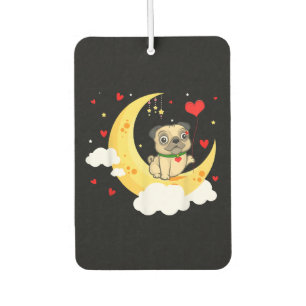 Désodorisant Pour Voiture Carlin sur la lune Saint Valentin Beauté