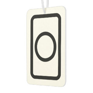 Désodorisant Pour Voiture Carte Zener Cercle creux