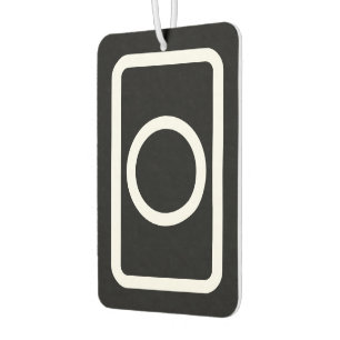 Désodorisant Pour Voiture Carte Zener   Cercle creux