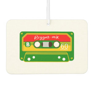 Désodorisant Pour Voiture cassette de mélange de reggae 80's