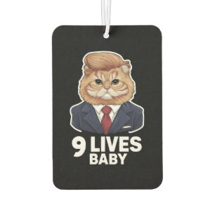 Désodorisant Pour Voiture Cat Trump 9 Lives Baby