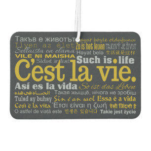 Désodorisant Pour Voiture C'est La Vie voiture air frais