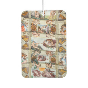 Désodorisant Pour Voiture Chapelle Sixtine Michelangelo - Vatican, Rome, Ita