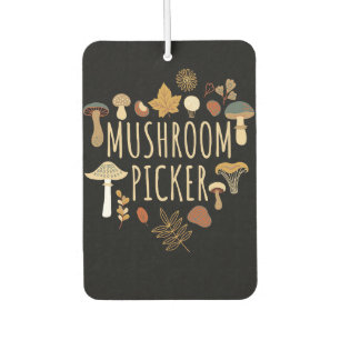 Désodorisant Pour Voiture Chasseur de champignons Champignons Picker