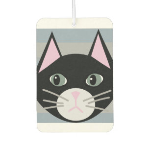 Désodorisant Pour Voiture Chat noir, rayures