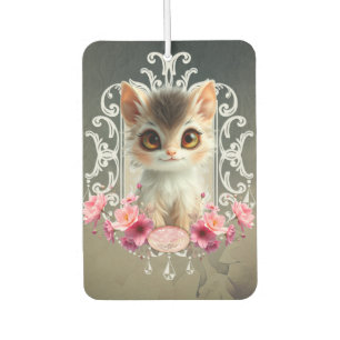 Désodorisant Pour Voiture Chaton envoûtant, moelleux