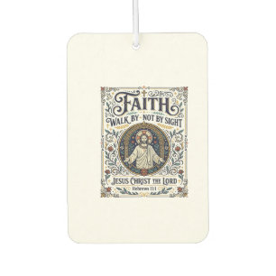 Désodorisant Pour Voiture Chemise d'art d'écriture de journal de Bible de Jé