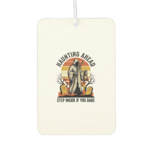 Désodorisant Pour Voiture Chemise de cimetière effrayant avec faucheur de co