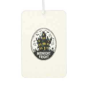 Désodorisant Pour Voiture Chemise de maison hantée Nuit effrayante Halloween