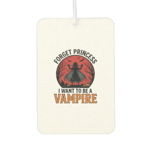Désodorisant Pour Voiture Chemise de princesse vampire rétro épouvantable Ha