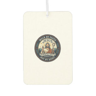 Désodorisant Pour Voiture Chemise de tendance de café Jésus Matcha Graphique