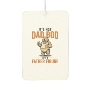 Désodorisant Pour Voiture Chemise Ours Bière Figure Paternelle Corps De Papa