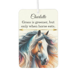 Désodorisant Pour Voiture Cheval à crinière dynamique
