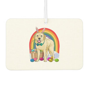 Désodorisant Pour Voiture Chien Labrador Retriever Bunny Joyeux petit de la 