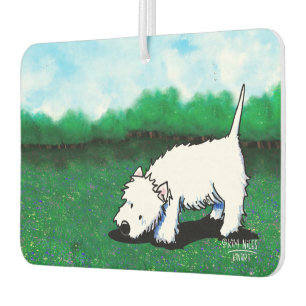 Désodorisant Pour Voiture Chien Westie
