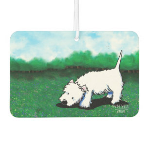 Désodorisant Pour Voiture Chien Westie