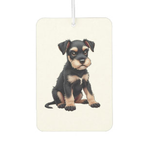 Désodorisant Pour Voiture Chiots Schnauzer Nain (3)