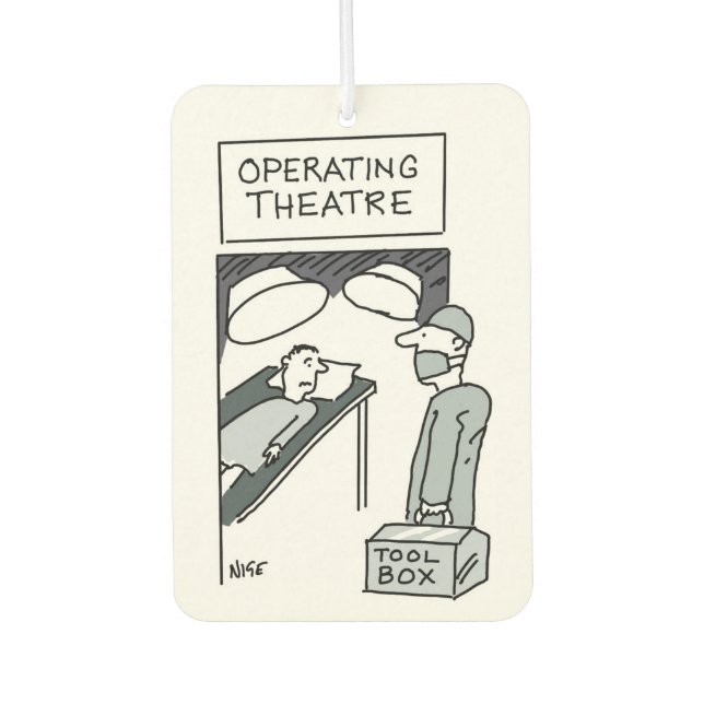 Désodorisant Pour Voiture Chirurgien avec boîte à outils (Devant)