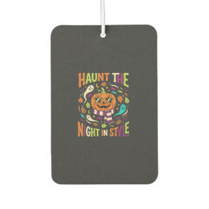 Désodorisant Pour Voiture Citrouille Halloween Cool Jack Lantern