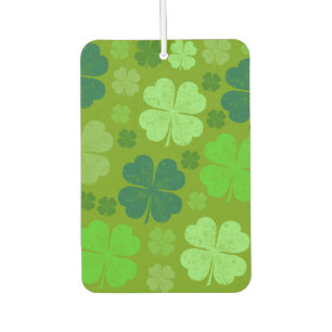 Désodorisant Pour Voiture Clovers verts, Lucky Clovers, Saint Patrick's Day