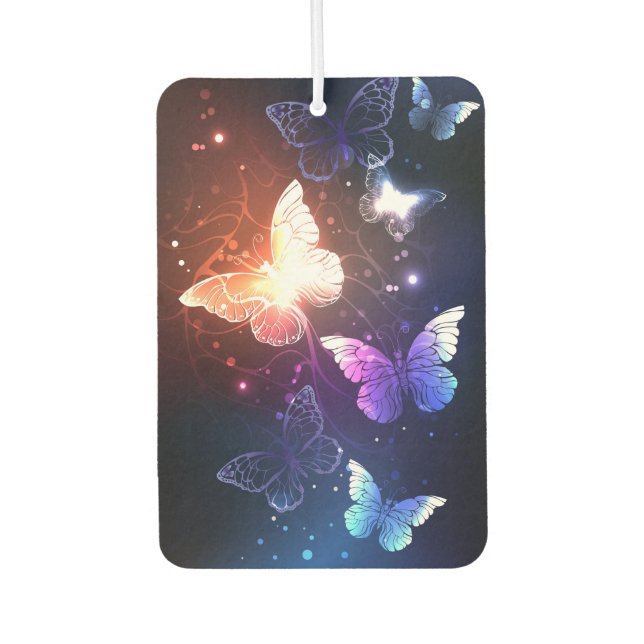 Désodorisant Pour Voiture Clowing Night Butterflies (Devant)