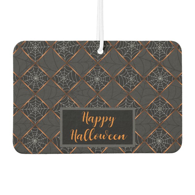 Désodorisant Pour Voiture Cobweb Checkerboard (Devant)