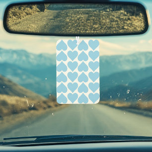 Désodorisant Pour Voiture Coeurs Bleus Motif, Romantique, Amour