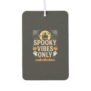 Désodorisant Pour Voiture Conception de château fantôme Halloween Vibes Somb