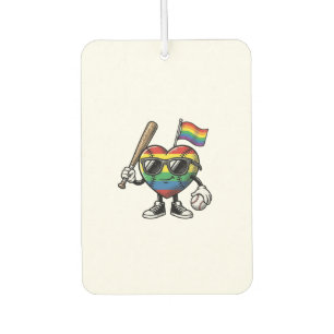 Désodorisant Pour Voiture Conception de chemise de fierté de baseball de coe