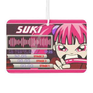 DÉSODORISANT POUR VOITURE CONCEPTION DE COMPTEUR DE GENOUX SUKI