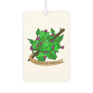 Désodorisant Pour Voiture Conception de dés Druid