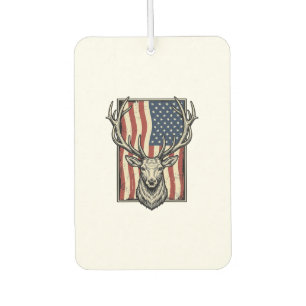 Désodorisant Pour Voiture Conception de T-shirt de chasse de drapeau américa