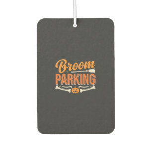 Désodorisant Pour Voiture Conception de vecteur de parking balai Halloween_1